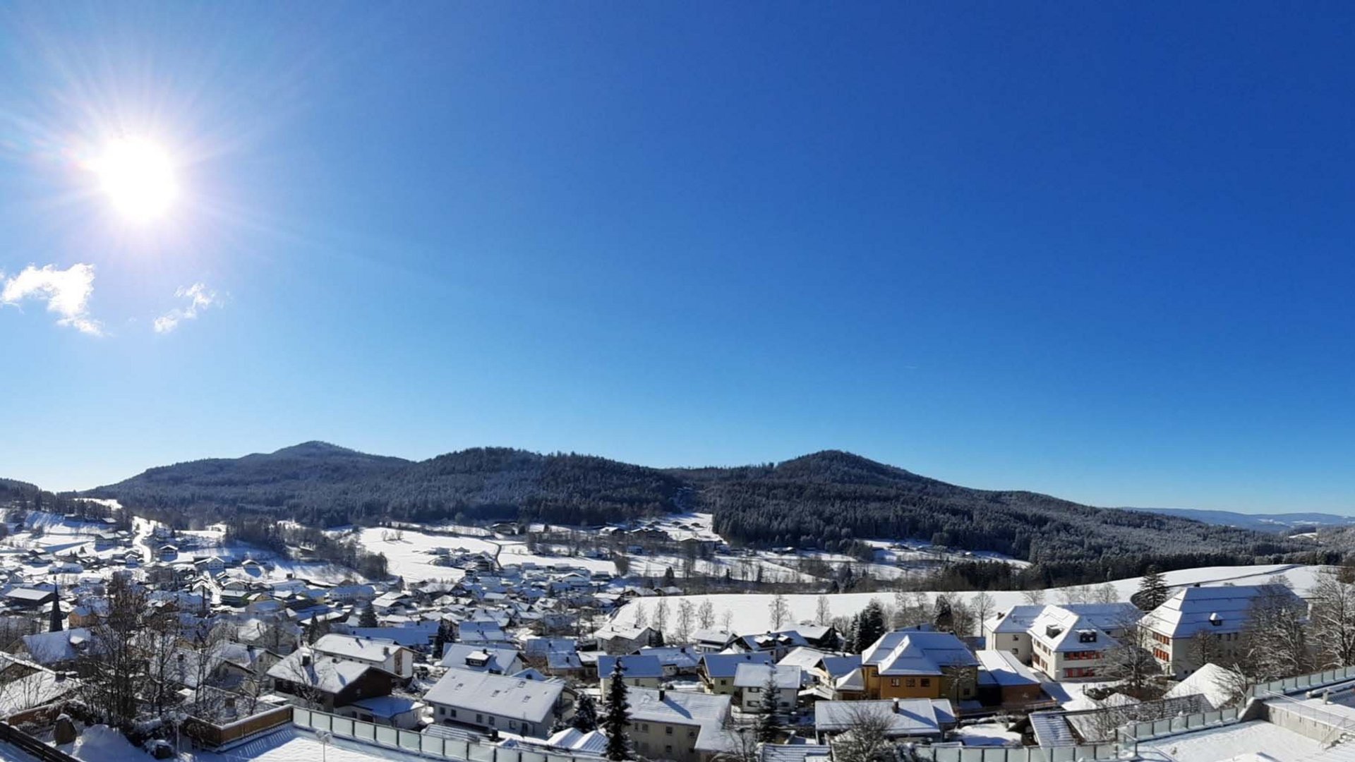 Cross-country skiing and winter hiking: Bodenmais in winter