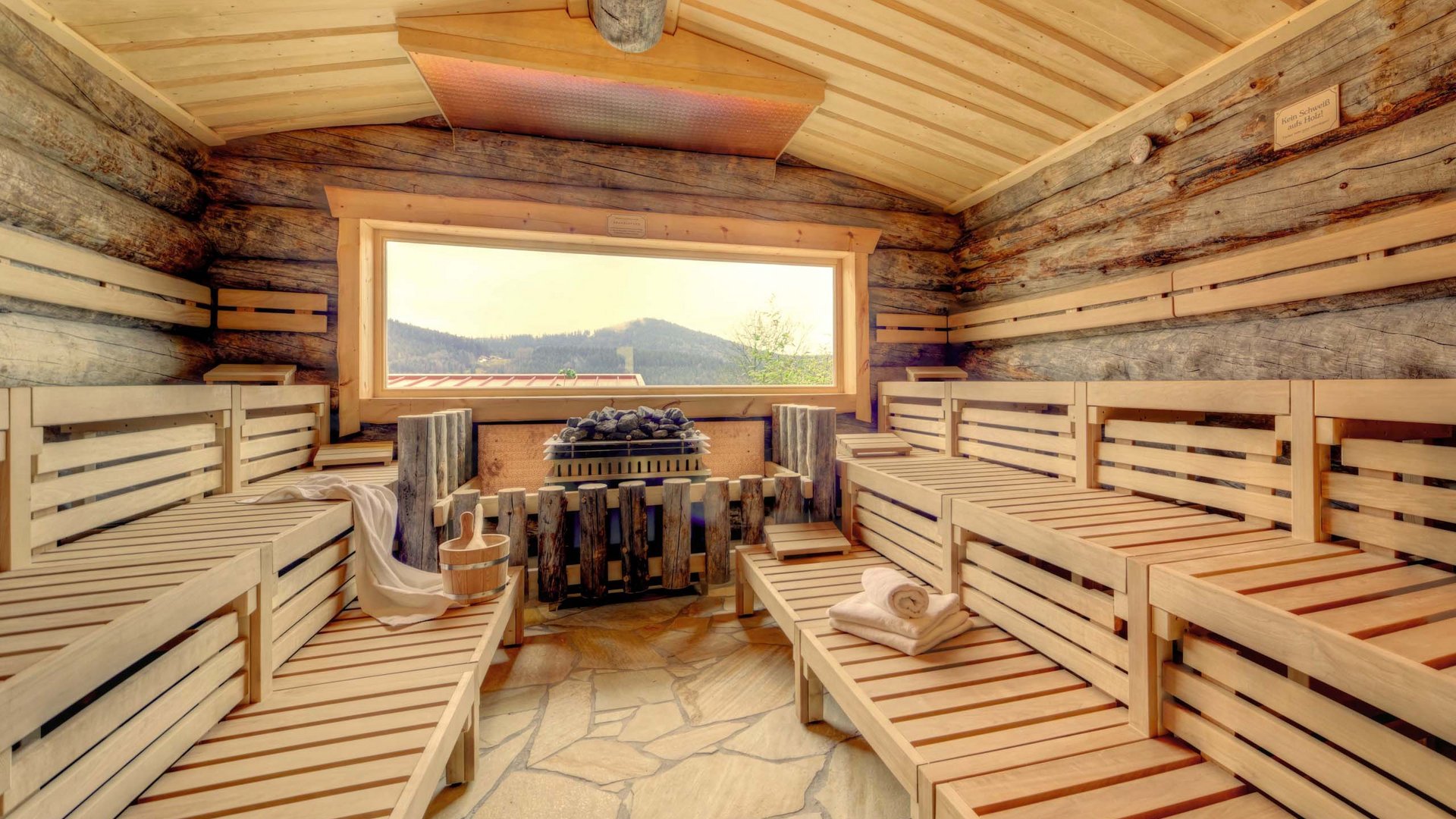Nude sauna: holidays in the Bavarian Forest